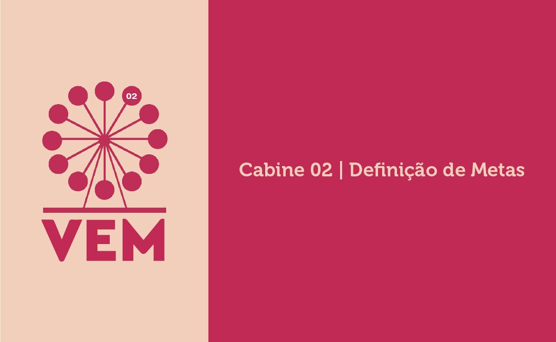 Cabine 2 da Mentoria VEM: Definição de Metas